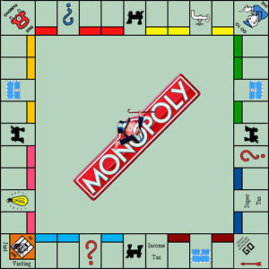 monopoly board jail
